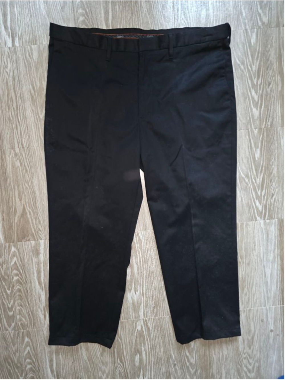 Men's Haggar Black Dress Pants Waist 42